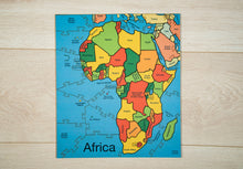 Load image into Gallery viewer, Map of Africa Jigsaw Puzzle