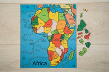 Load image into Gallery viewer, Map of Africa Jigsaw Puzzle
