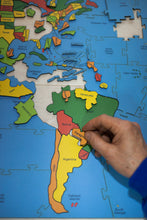 Load image into Gallery viewer, Map of the World Puzzle