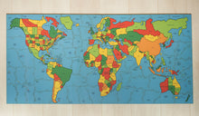 Load image into Gallery viewer, Map of the World Puzzle