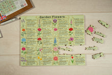Load image into Gallery viewer, Garden Flowers Puzzle