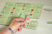 Load image into Gallery viewer, Garden Flowers Puzzle