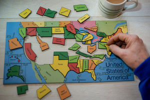 Large States of America Puzzle